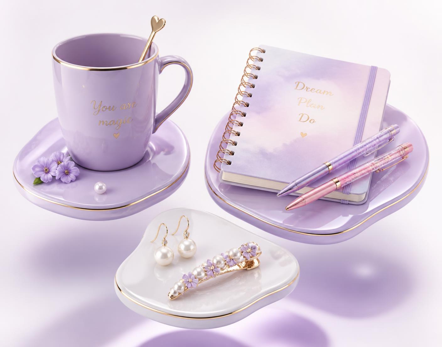 Meer Venturez curated household, stationery and jewelry pieces